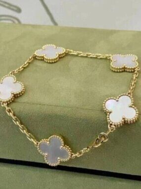 Anthantic Van Cleef & Arpels Vintage Alhambra Bracelet